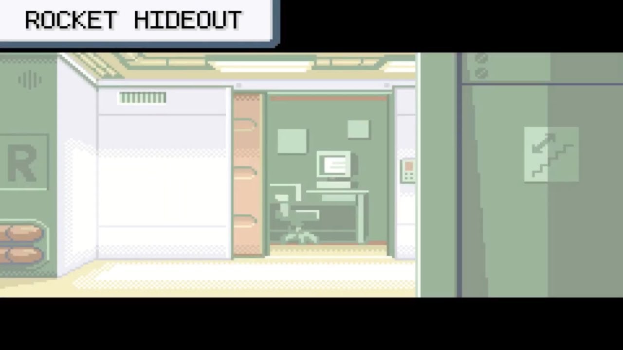 Pokémon FireRed & LeafGreen Team Rocket Hideout