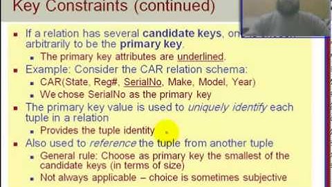 Chapter 5   Relational Data Model and Relational Database Constraints