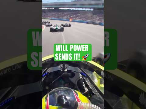 ALL OF THIS WITHIN THE FIRST 2 MINUTES OF THE RACE?! 🤯 #indycar #racing