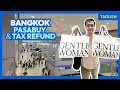 Bangkok vlog pasabuy shopping at gentlewoman  tax refund  the poor traveler thailand vlog