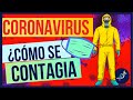 COMO se CONTAGIA el CORONAVIRUS 🤯 CORONAVIRUS EXPLICADO 😷 #005