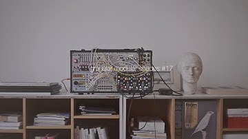 modular shades #17 | pantone black | granular modular synthesizer ambient music | morphagene er-301