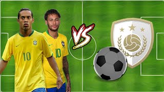 Neymar Ronaldinho vs Haaland Mbappe Cruyff Maradona Messo Ronaldo Pele Vinicius