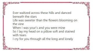 Emmylou Harris - When I Was Yours Lyrics