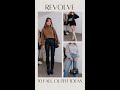 10 fall outfit ideas  revolve try on haul  petite style