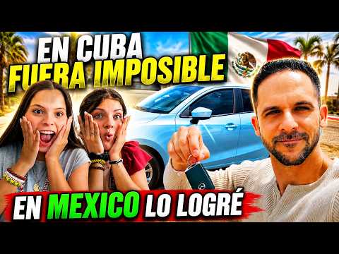 Lo que en CUBA era IMPOSIBLE… ¡Lo LOGRÉ en MÉXICO! 🇲🇽🚗