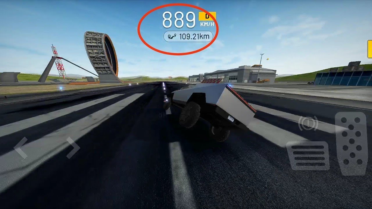 Going 800 km/h With Tesla Cybertruck ! Extreme Car Driving Simulator ...