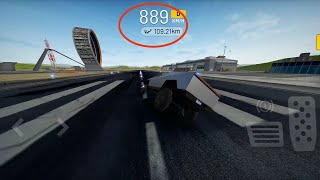 Going 800 km/h With Tesla Cybertruck ! Extreme Car Driving Simulator! screenshot 4