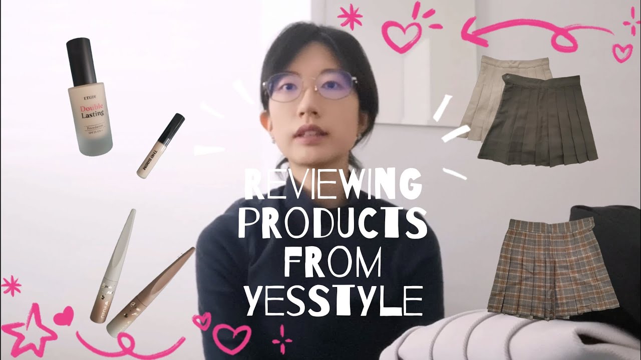 Makeup and Clothes haul from Yesstyle | Review