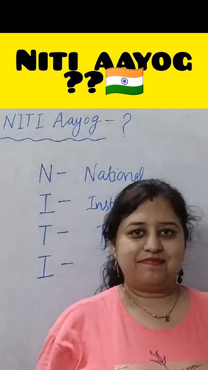 Niti Aayog Full Form Of NITI Government Of India shorts niti-aayog-full-form-of-niti-government-of-india-shorts