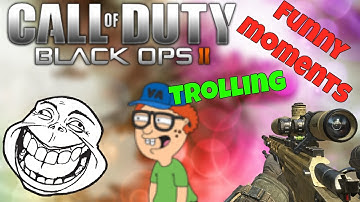 cod bo2 trolling (funny nerd voice, 1v1 kid rages, funny moments)