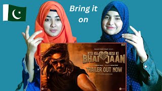 Kisi Ka Bhai Kisi Ki Jaan - Official Trailer Reaction | Salman Khan, Venkatesh D, Pooja Hegde