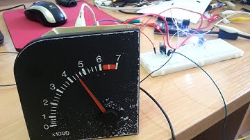 Test and calibrate a tachometer