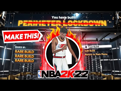 WHY MAKE A PERIMETER LOCKDOWN WHEN YOU CAN MAKE A SIMILAR BUT RARE VERSION ON NBA 2K22!