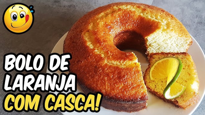 Bolo de Laranja de Liquidificador +4 Dicas Para Uma Massa Fofinha