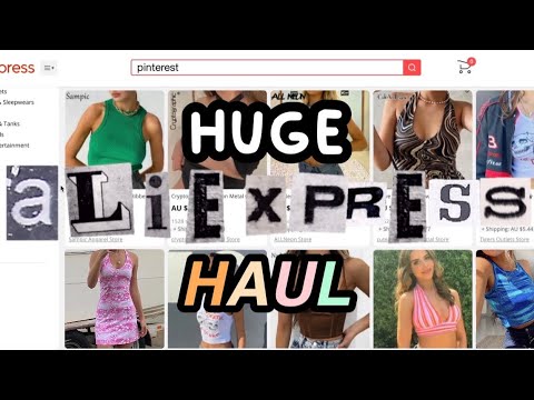 Download buying pinterest clothes from ALIEXPRESS (try on haul)