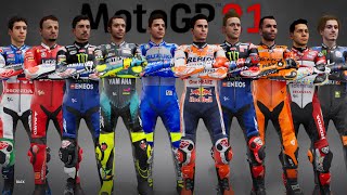 MotoGP 21 - All MotoGP Riders