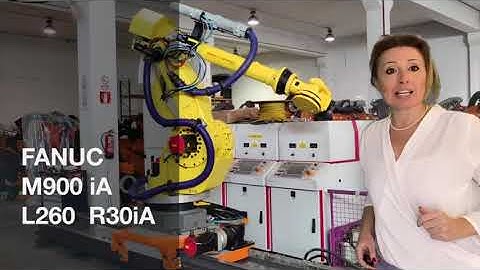 Fanuc M900iA L 260 R30iA with Daniela at UsedRobotsTrade