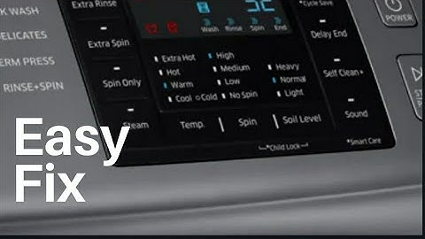 How to fix Samsung SC error code