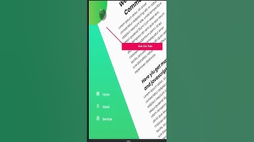 Moving Navigation Bar using HTML, CSS & JavaScript
