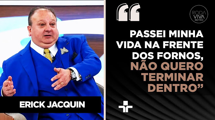 “I’m very afraid of stopping living,” says Erick Jacquin