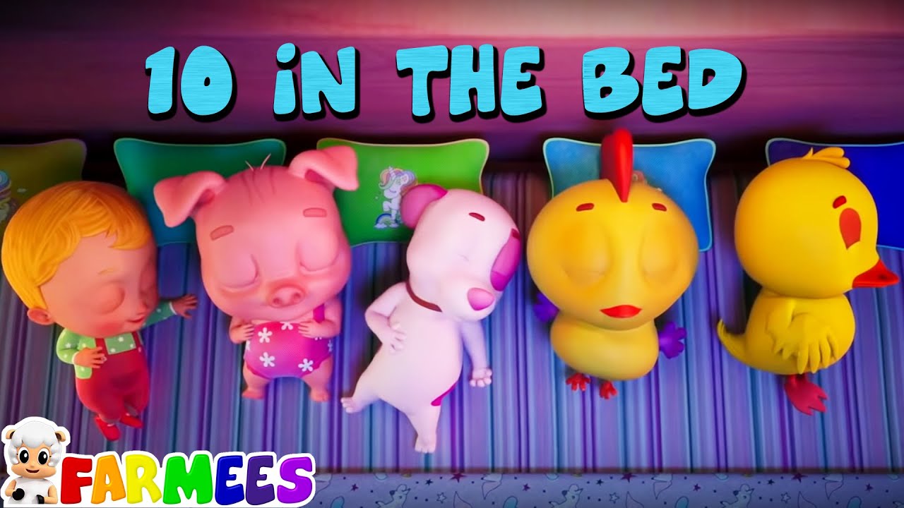 Ten In The Bed + More Nursery Rhymes And Kids Learning Songs - YouTube