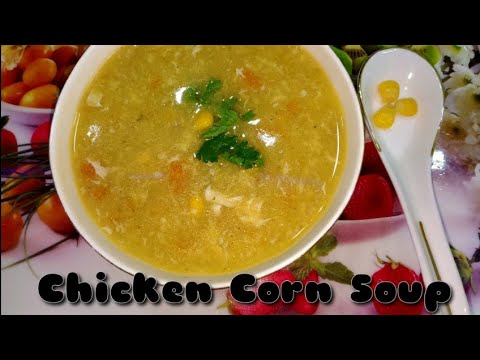 Chicken Corn Soup ||| Restaurant Style ||| Hyderabadi Masala ||| Jabeen ...