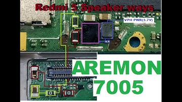 Xiaomi Redmi 5 Ringer solution jumper.Speaker ways.