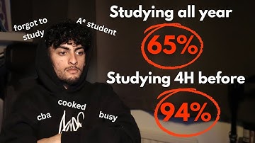 Give Me 3 Minutes and I’ll Show You How I Scored 94% by Cramming On Exam Day