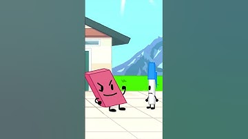 Take it Easy Eraser! #bfdi #bfb #animation #memes #shorts  #tpot #animationshorts#objectshow #osc