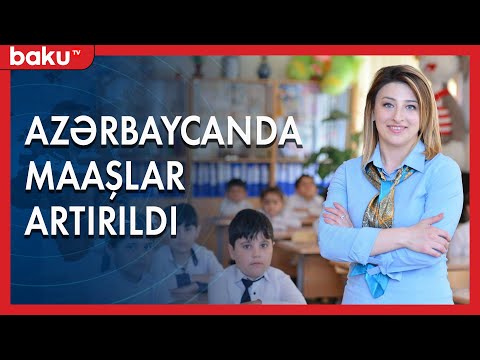 Azərbaycanda maaşlar artırıldı