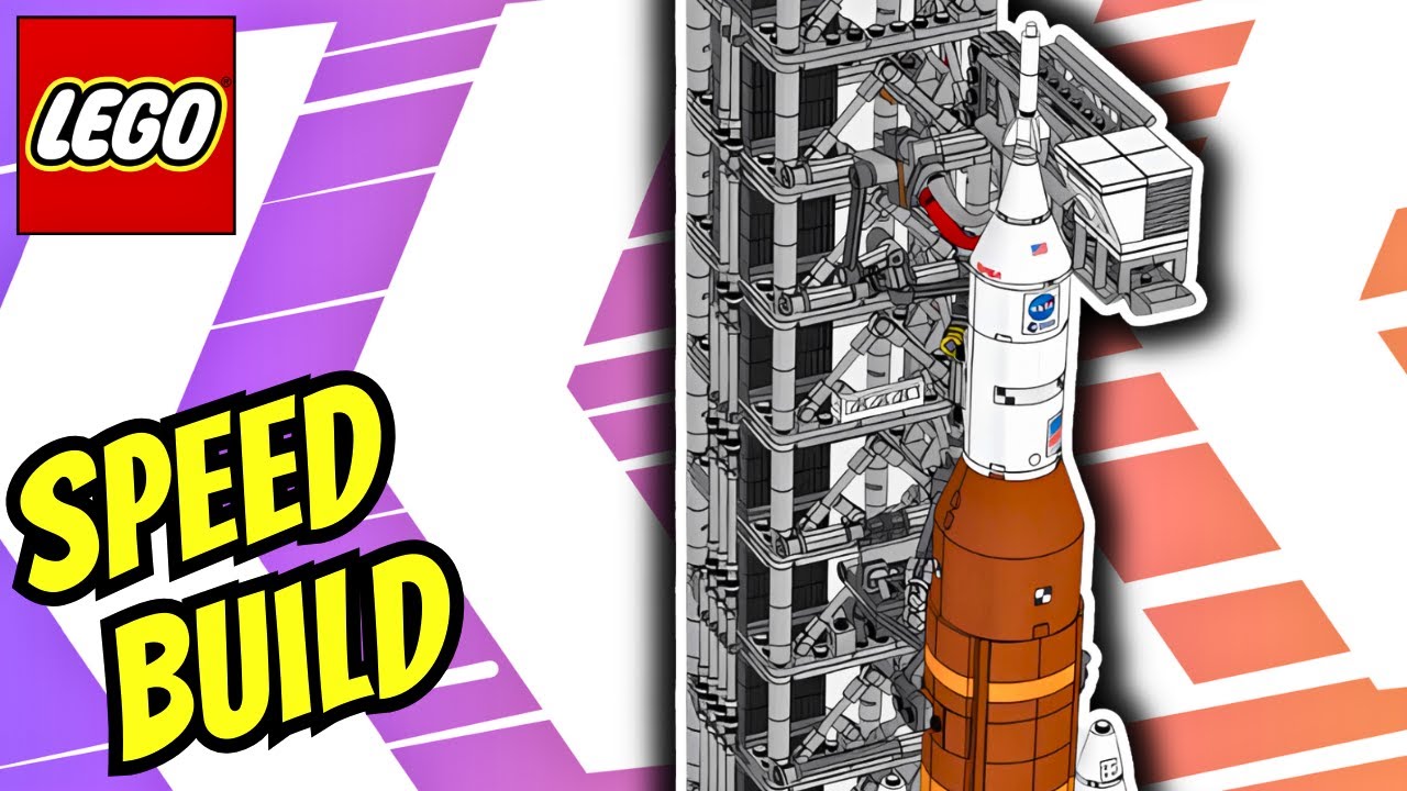 LEGO Artemis Space Launch System 10341 | Speed Build