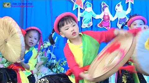 Múa: Em Đi Xem Hội Trăng Rằm - Lớp 5 Tuổi B Trường Mầm Non Tư Thục Bình Minh | Giáo Xứ Nam Hòa