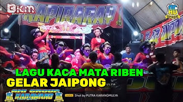 KACA MATA RIBEN gelar jaipong Kapiraray Ami group Karawang Terbaru #jaipong #jaipongan #kapiraray