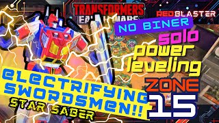 Transformers Earth Wars Star Saber - No biner Solo Power Leveling 25K Zone 15 (Level 65!) screenshot 1