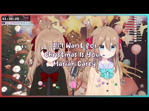 Evil X Neuro Sama Duet Sings All I Want For Christmas Is You By Mariah Carey Neuro 2024 Xmas