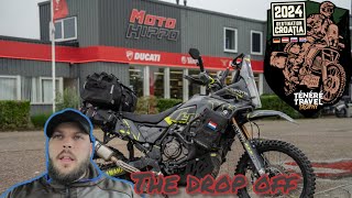 TENERE TRAVEL TROPHY 2024 - the drop off at moto.hippo