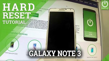 SAMSUNG Galaxy Note 3 Hard Reset / Android Format / Delete Data