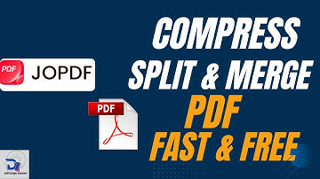 How to Compress, Split & Merge PDF Files for FREE Using JOPDF | Step-by-Step Guide