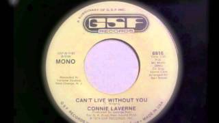 CONNIE LAVERNE "Can't Live Without You" chords