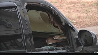 Suspects sought in possible car arson
