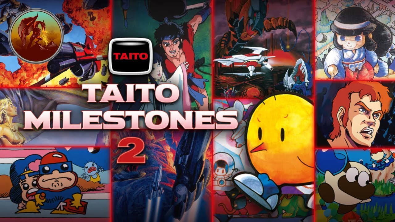 TAITO Game Station Arcade Video Game FLYER Banner 