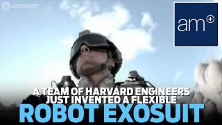 Harvard Engineers Invent Flexible Robot Exosuit | Dispatch