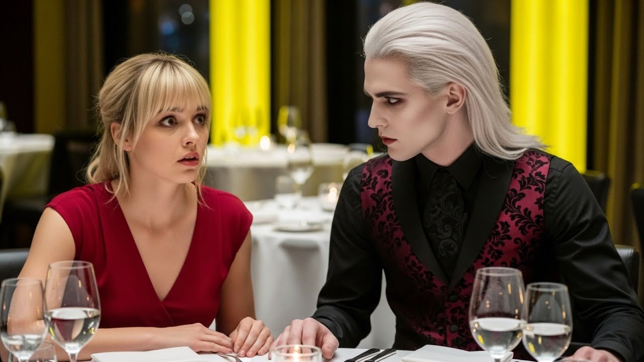 Poor blind girl was rejected at blind date— Vampire King next table came and said