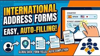 How to Create an International Address Form in WordPress | Auto Form Builder
