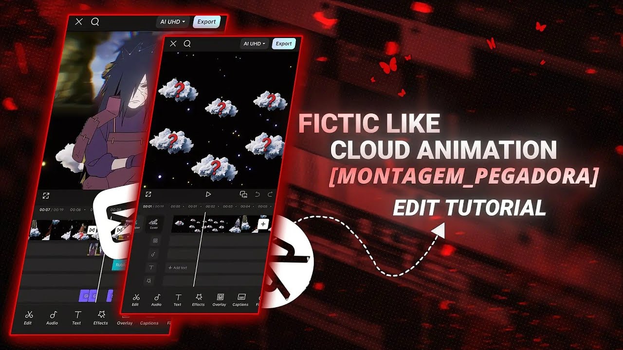 AE like cloud animation edit in capcut [edits with me] - YouTube