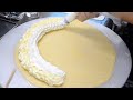 ボリュームがもはやパフェを超えているクレープ /Japanese street food ,Creamy Crepe