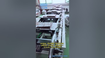 Vertical double-track circular guide rail conveyor, custom automated circulation conveyor equipment