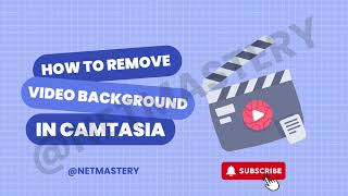 How To Remove Video Background in Camtasia – Quick and Easy Tutorial 2024 !