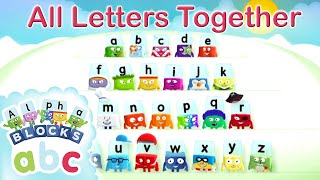 @officialalphablocks - All Letters Together | Alphabet | Phonics